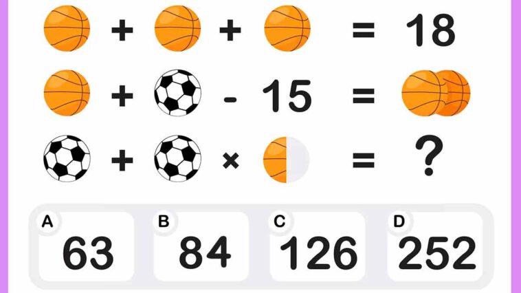Sfida matematica: riuscirai a calcolare tutti i valori? Solo i geni li trovano in 15 secondi