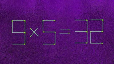 Test di QI: solo i migliori riescono a risolvere questa sfida con i fiammiferi in 15 secondi