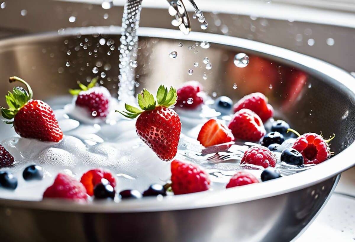 Frutti rossi : il metodo ideale per eliminare tutte le impurità durante il lavaggio