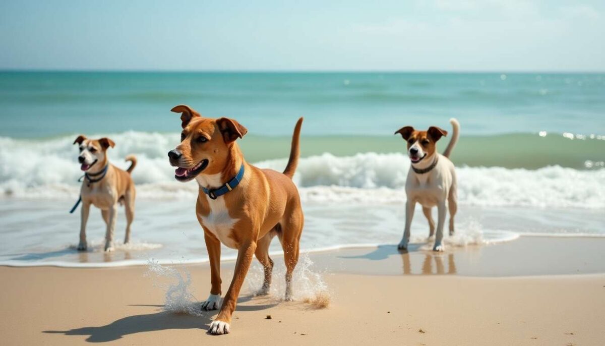 Cani senza guinzaglio in spiaggia: un pericolo per l'ambiente