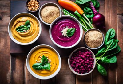 Ricetta salutare: trilogia di hummus, proteine e antiossidanti