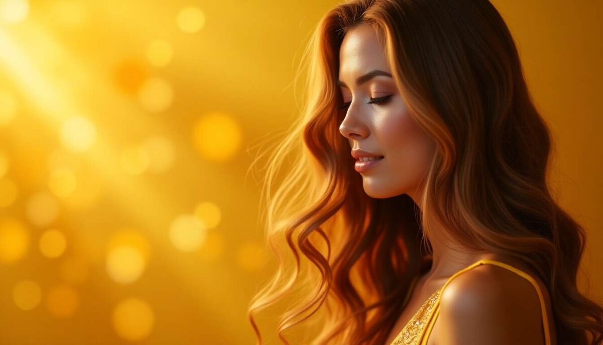 Olio per capelli: lucentezza splendente grazie allo zafferano