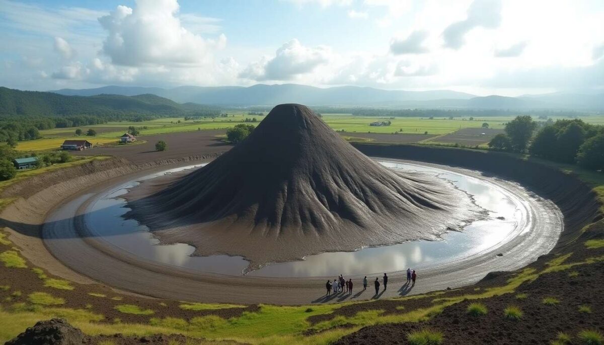 Indonesia: il più grande vulcano di fango del mondo crea dibattito tra gli esperti