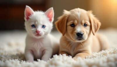 Scopri perché i gattini e i cuccioli nascono con gli occhi azzurri